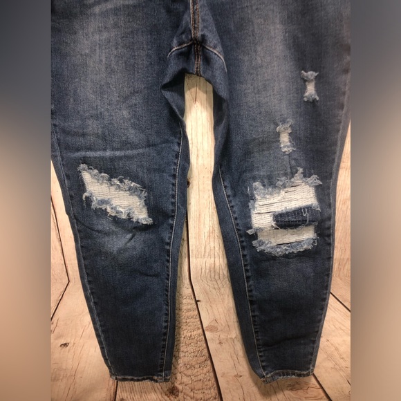 Original Denim Wax Jean Size 18 High Rise Ankle Skinny 34 W I 27 - Picture 2 of 7